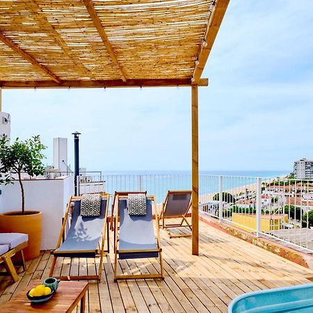 El Rancho At The Beach Blanes Exterior foto